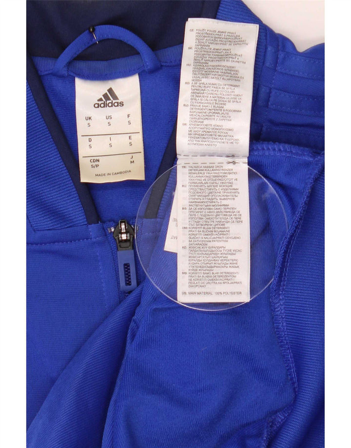 Ανδρική φόρμα Adidas Top Jacket Μικρό Μπλε Πολυεστέρας