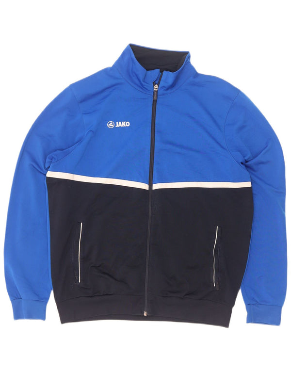 Ανδρική φόρμα Jako Top Jacket Small Blue Colourblock Polyester