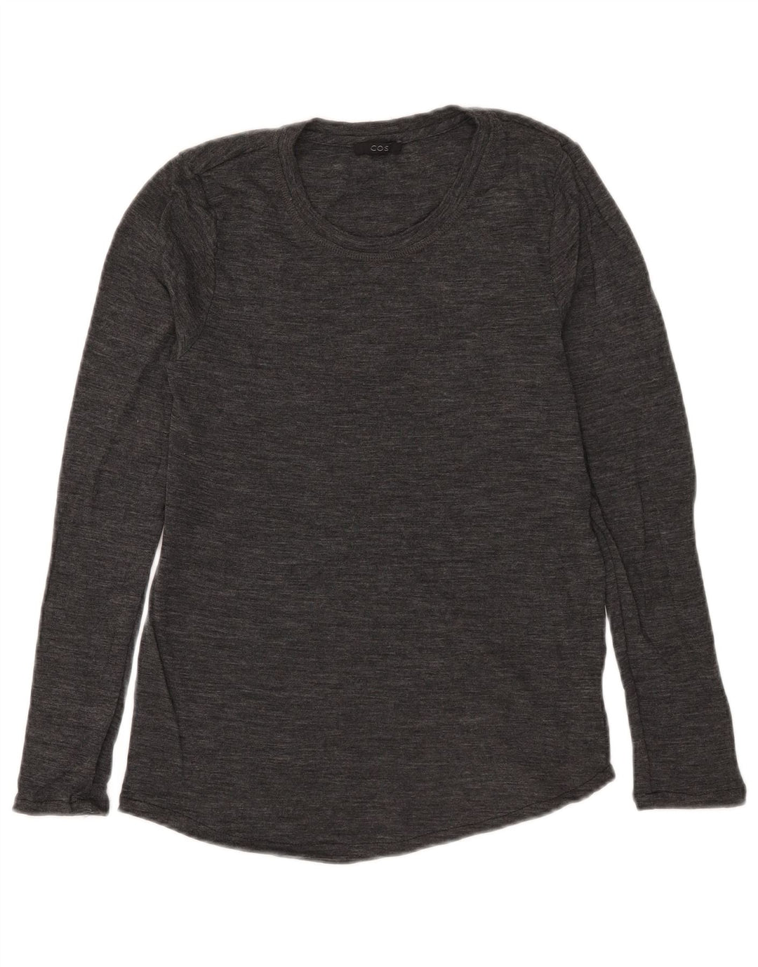 Γυναικείο πουλόβερ Cos Crew Neck Jumper UK 14 Large Grey Wool