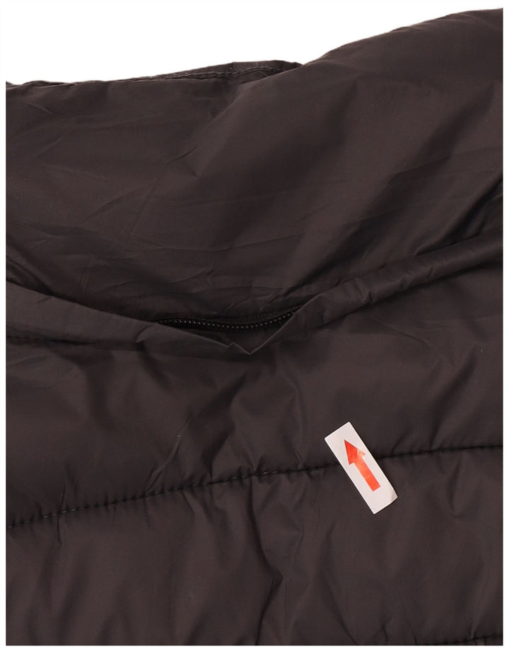 Superdry γυναικείο μπουφάν με επένδυση UK 16 Large Grey Nylon