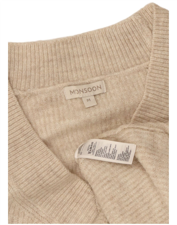 Γυναικείο φόρεμα MONSOON Loose Fit Jumper UK 14 Medium Beige Ακρυλικό