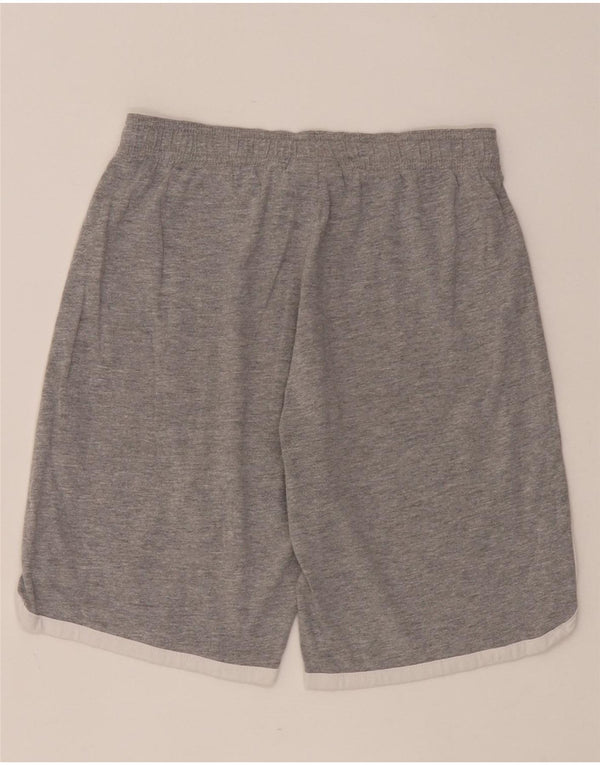 Champion Girls Graphic Sports Short 11-12 Years Large Grey Colourblock