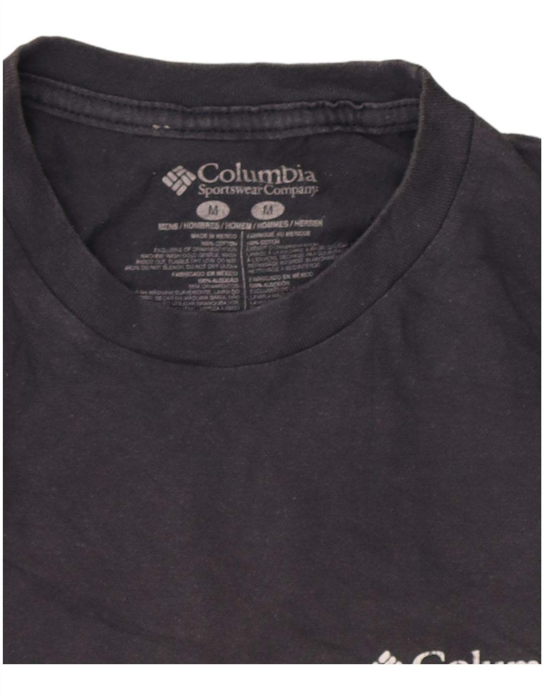 Ανδρικό γραφικό T-Shirt Columbia Top Μεσαίο γκρι βαμβακερό