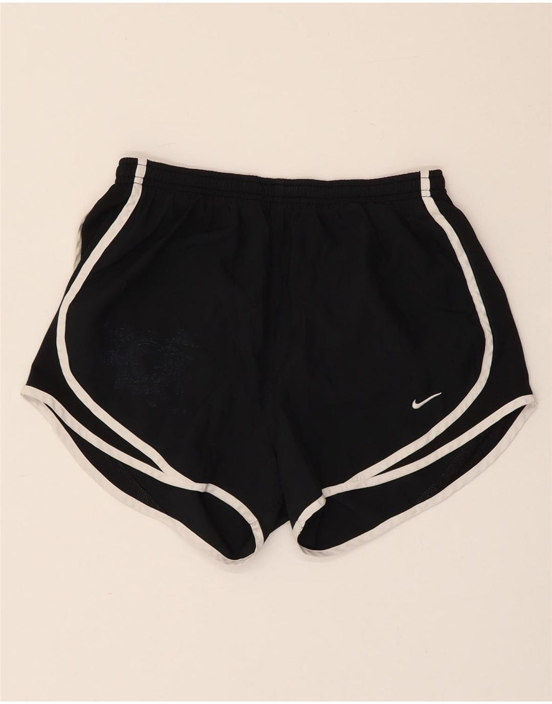 Γυναικείο αθλητικό σορτς Nike Dri Fit UK 10 Μικρό μαύρο πολυεστέρα