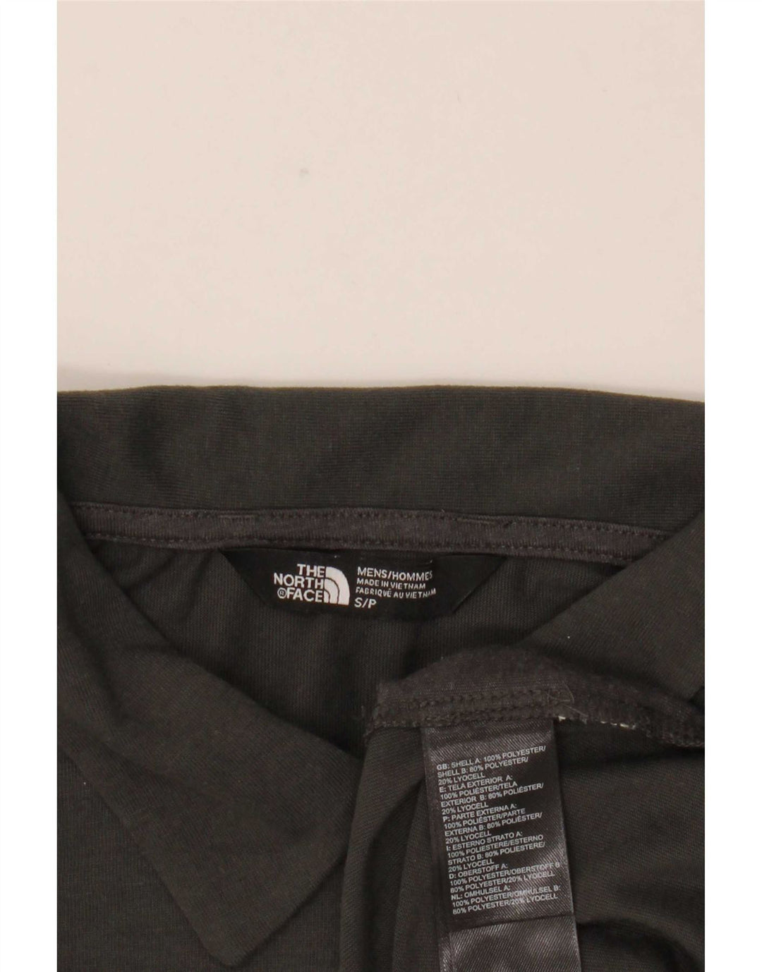 Ανδρικό πουκάμισο πόλο North Face Μικρό Γκρι Πολυεστέρας