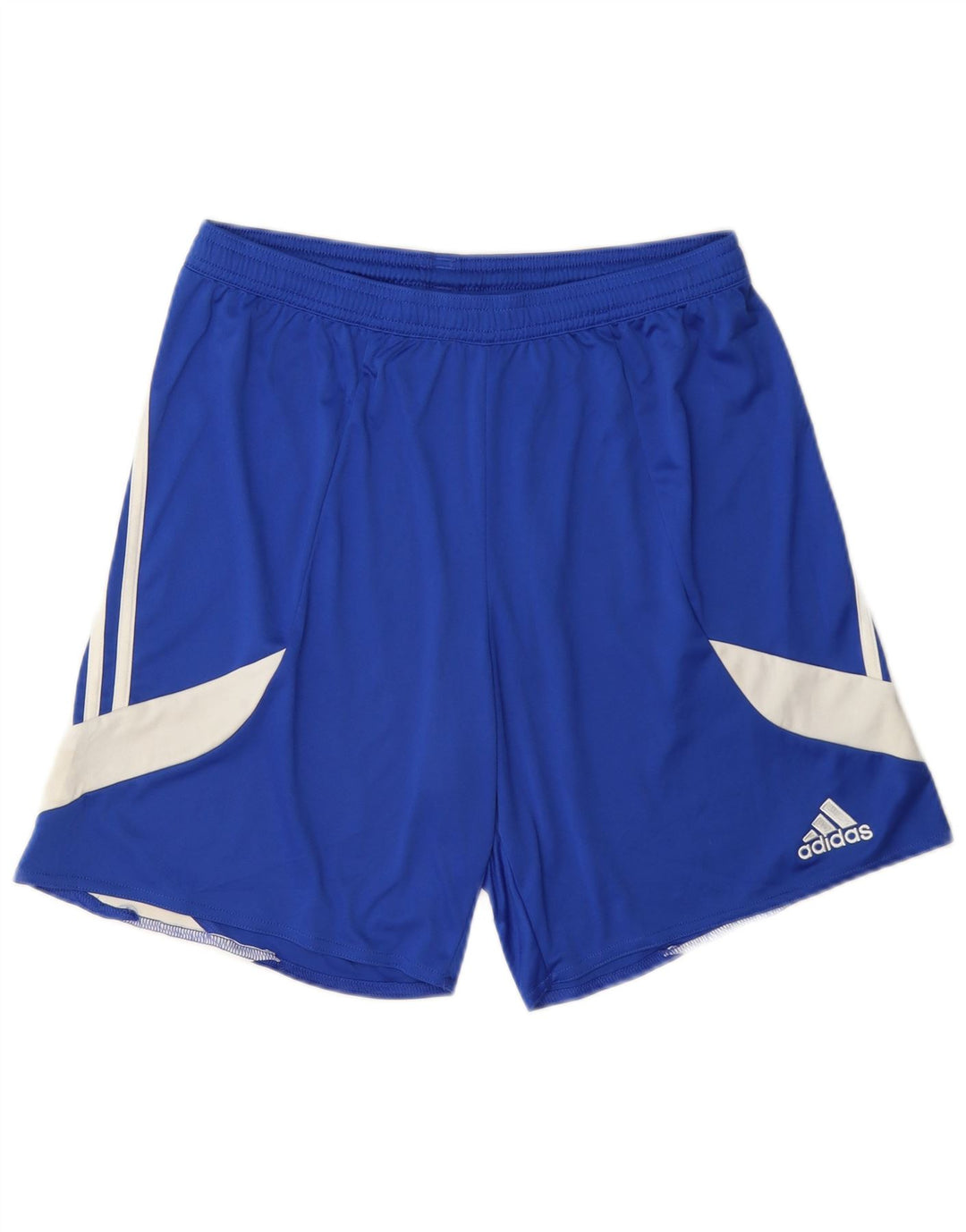 Ανδρικό αθλητικό σορτς Adidas Climalite με μεσαίο μπλε χρώμα πολυεστέρα