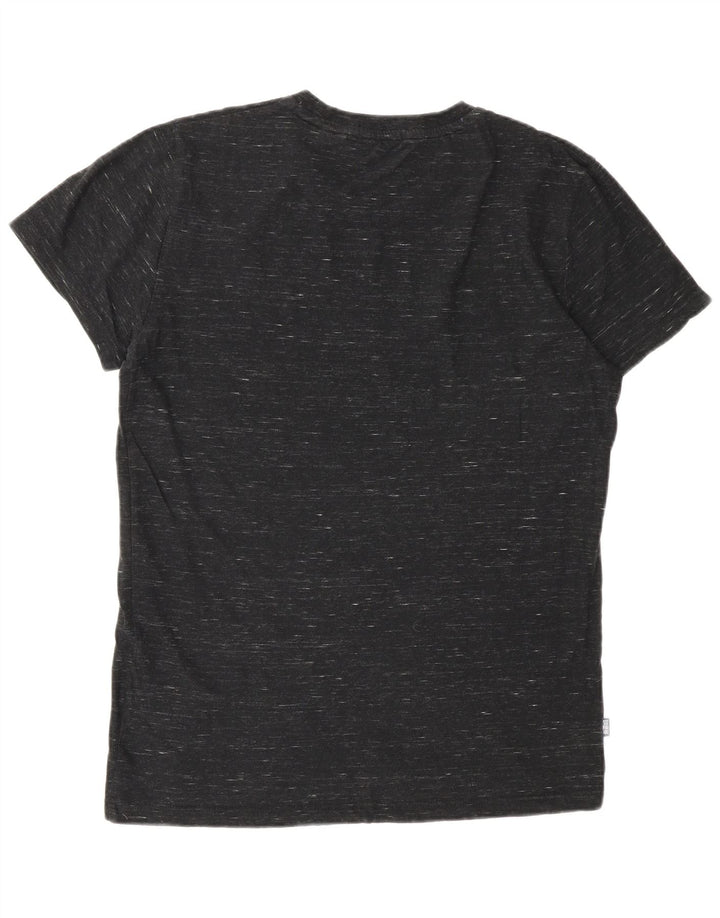 Ανδρικό T-Shirt SUPERDRY Μπλουζάκι από βαμβακερό μικρό γκρι χρώμα