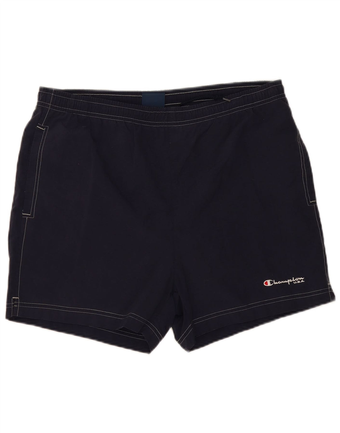 Ανδρικό σορτς κολύμβησης CHAMPION XL Navy Blue Polyamide