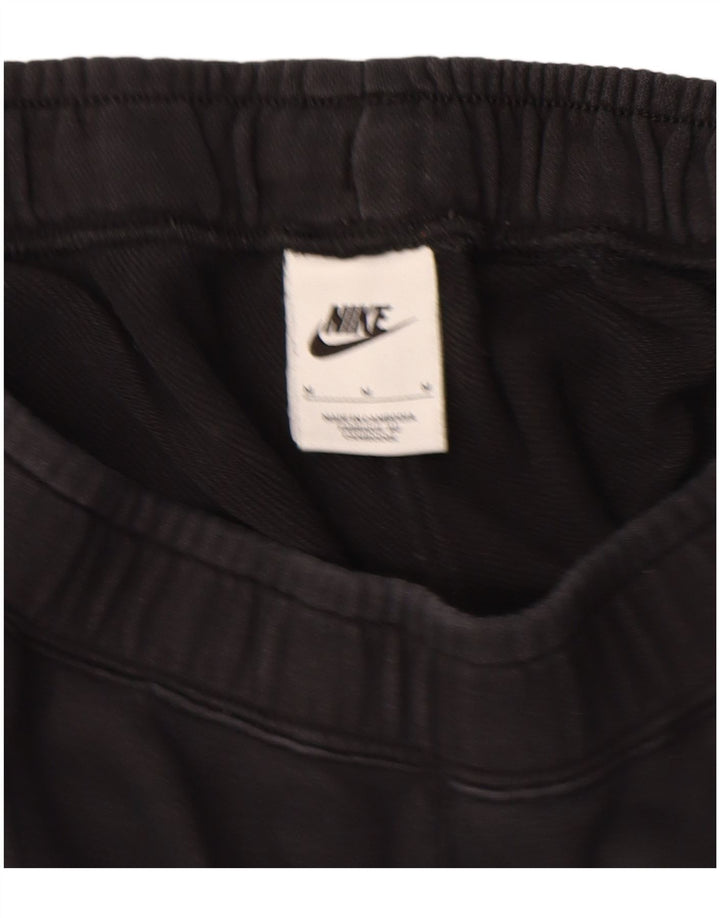 Ανδρικό γραφικό αθλητικό σορτς Nike, μεσαίο μαύρο βαμβακερό