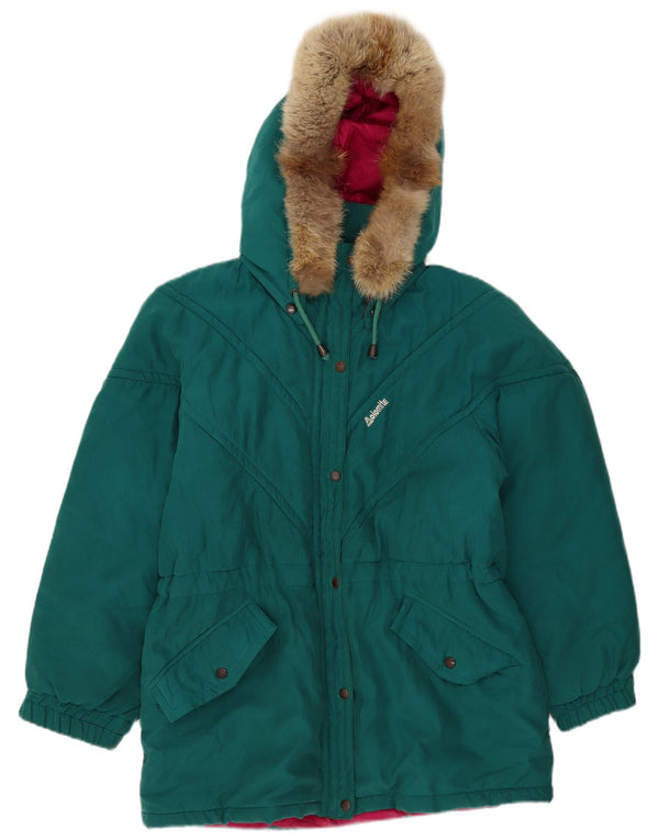 Γυναικείο μπουφάν με κουκούλα Dolomite Windbreaker UK 16 Large Green