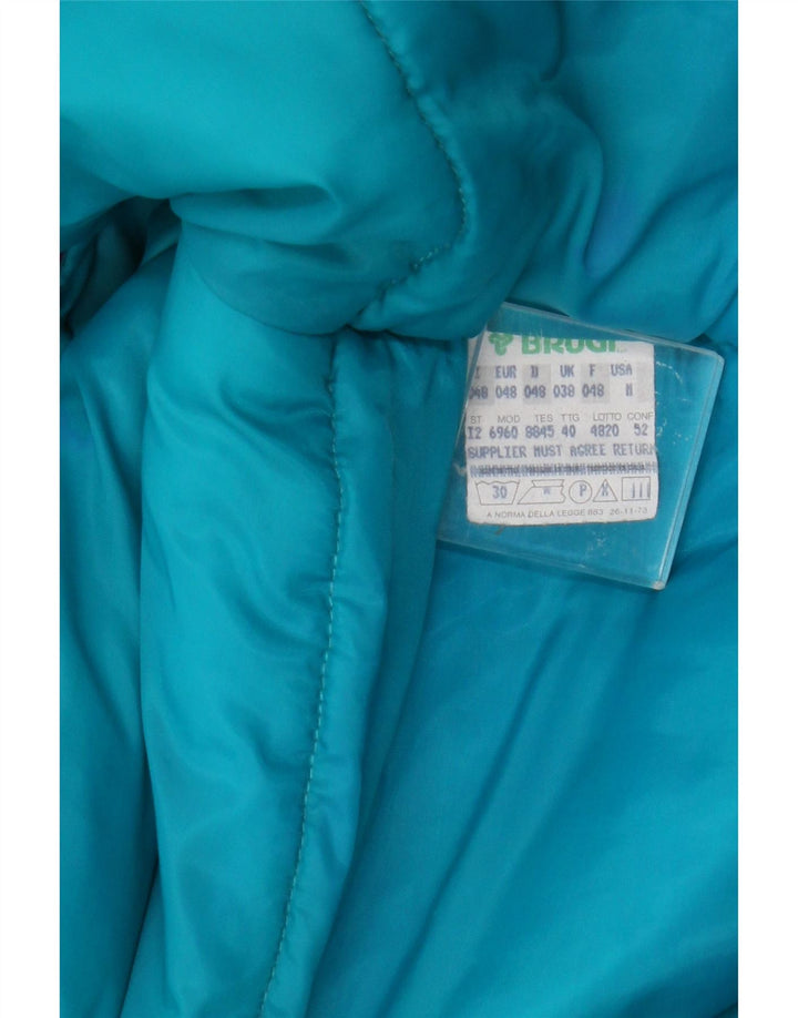 Brugi Ανδρικό μπουφάν με κουκούλα IT 48 Medium Purple Colourblock Polyester