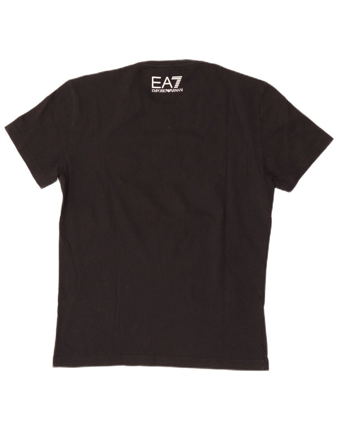 Ανδρικό γραφικό T-Shirt Emporio Armani Top Medium Μαύρο