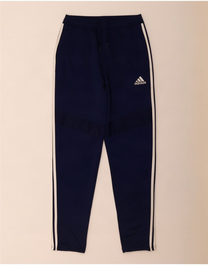 Ανδρική αθλητική φόρμα Adidas Παντελόνι Μικρό Navy Blue Polyester