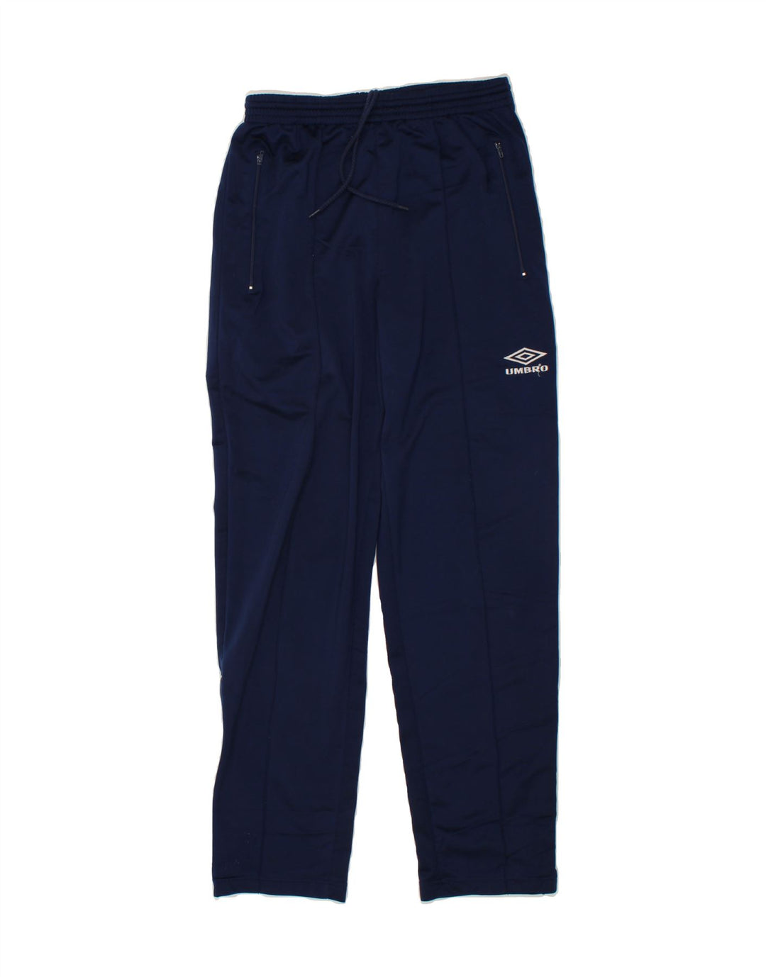 UMBRO Boys Tracksuit Trousers 15-16 Years Navy Blue Vintage Umbro and Second-Hand Umbro from Messina Hembry 