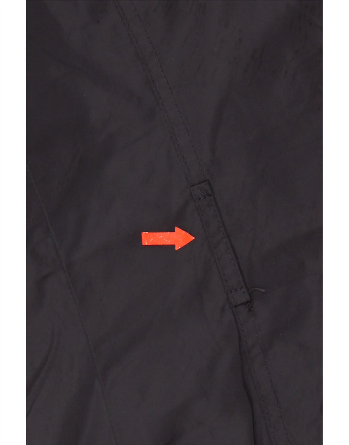 Zara Γυναικείο Utility Jacket UK 14 Large Navy Blue Polyester