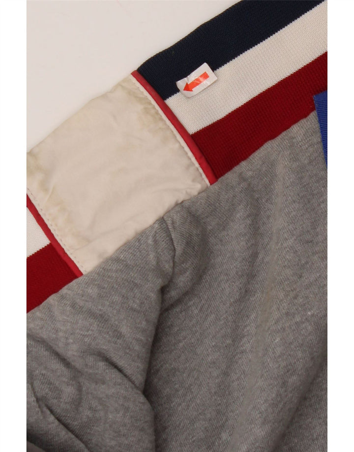 NORTH SAILS Ανδρικό γραφικό μπουφάν μπουφάν UK 42 XL Grey Colorblock Polyamide