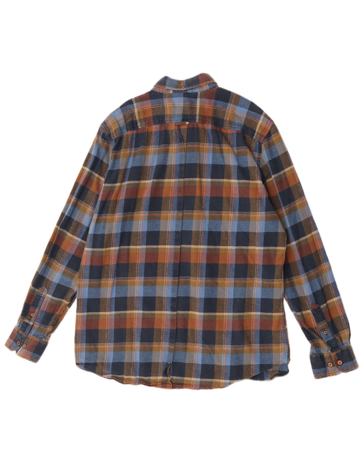 Ανδρικό φανελένιο πουκάμισο Ben Sherman XL Πολύχρωμο βαμβακερό