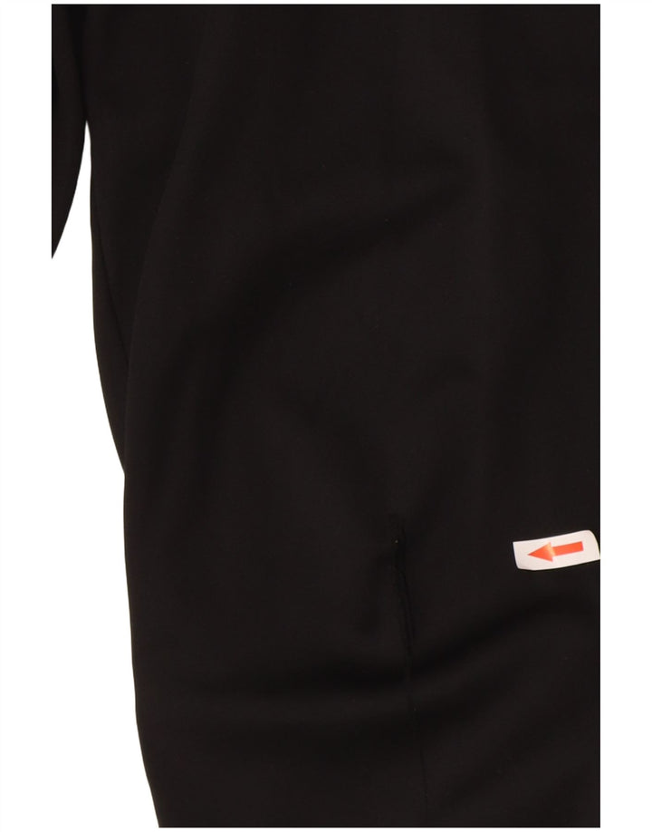 Ανδρικές φόρμες Nike Dri Fit Παντελόνια μεσαίου μαύρου χρώματος πολυεστέρας