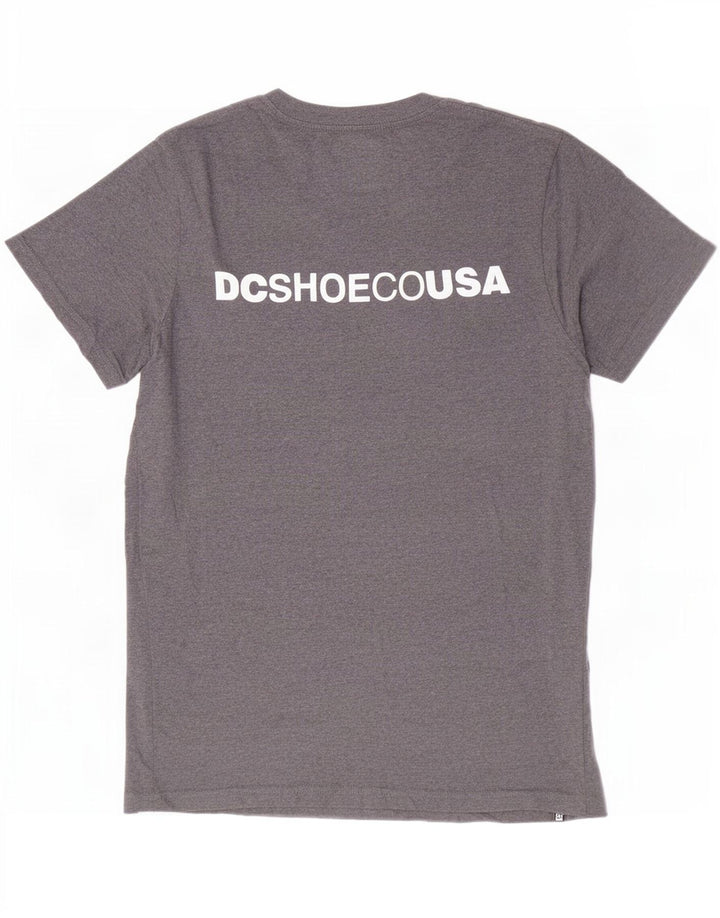 Ανδρικό γραφικό μπλουζάκι DC Small Grey