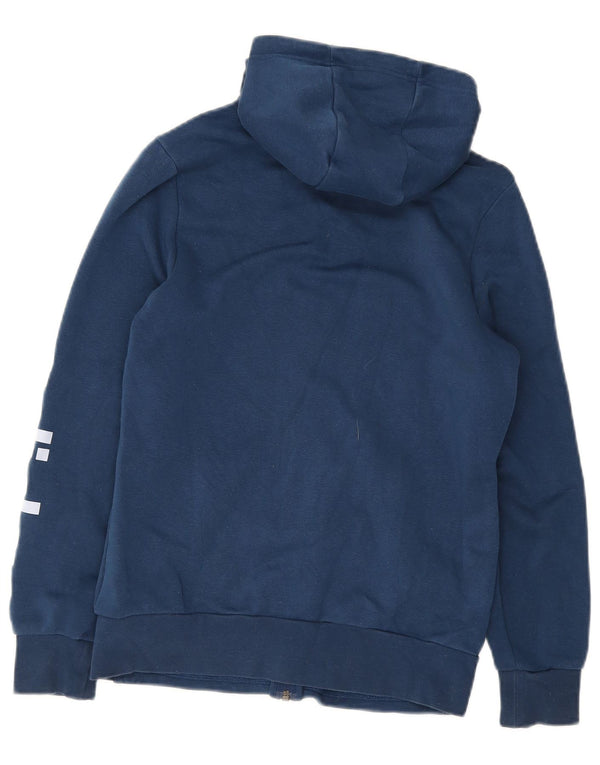 Πουλόβερ Adidas Boys Graphic Zip Hoodie 14-15 Years Blue