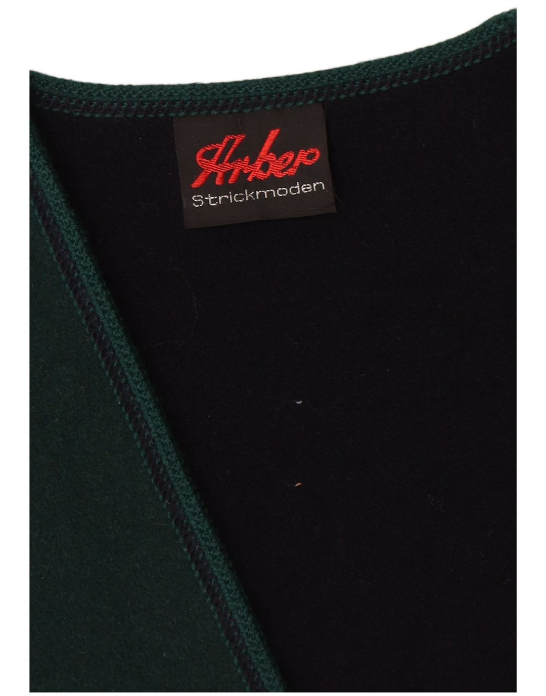 Arber Strickmoden Γυναικείο Gilet UK 18 XL Πράσινο μαλλί