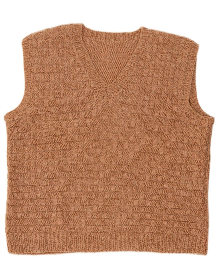 Vintage ανδρικό γιλέκο Tank Top Μεσαίο Καφέ