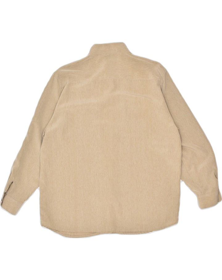 GLORIA Womens Shirt IT 44 Medium Brown Polyester | Vintage Gloria | Thrift | Second-Hand Gloria | Used Clothing | Messina Hembry 