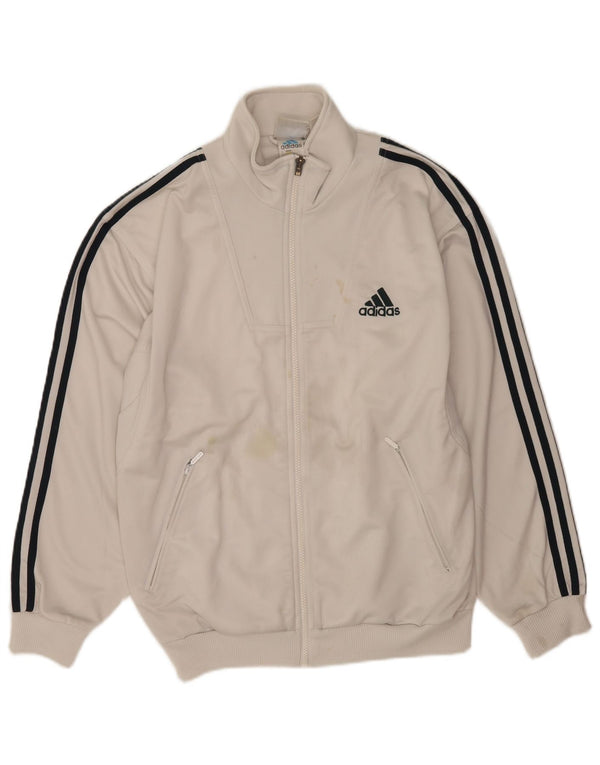 Ανδρική φόρμα Adidas Top Jacket UK 38/40 Medium White Polyester