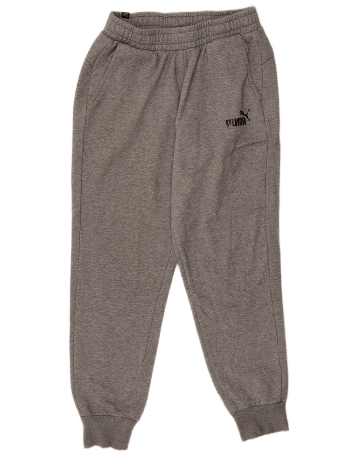 Ανδρική φόρμα Puma Παντελόνι Joggers Βαμβακερό μεσαίο γκρι