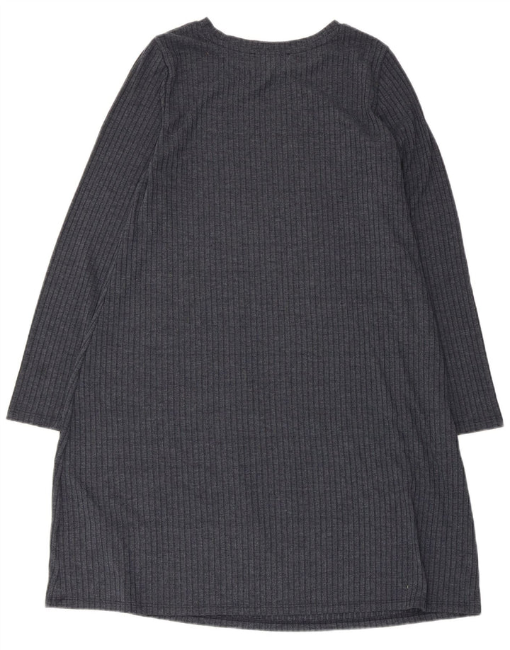 Marks & Spencer Γυναικείο φόρεμα άλτης UK 10 Small Navy Blue Polyester