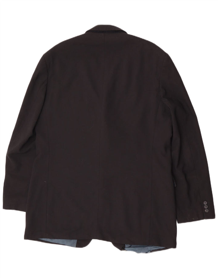 Marks & Spencer Ανδρικό μπουφάν blazer UK 44 XL Navy Blue Polyester