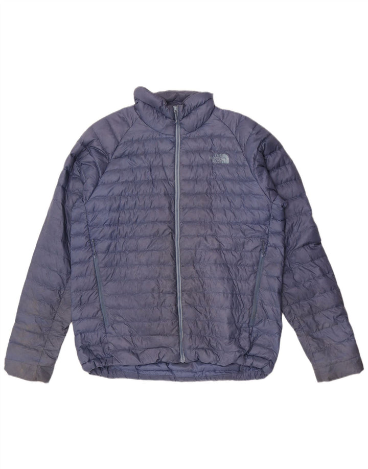 Ανδρικό μπουφάν με επένδυση North Face UK 40 Large Blue
