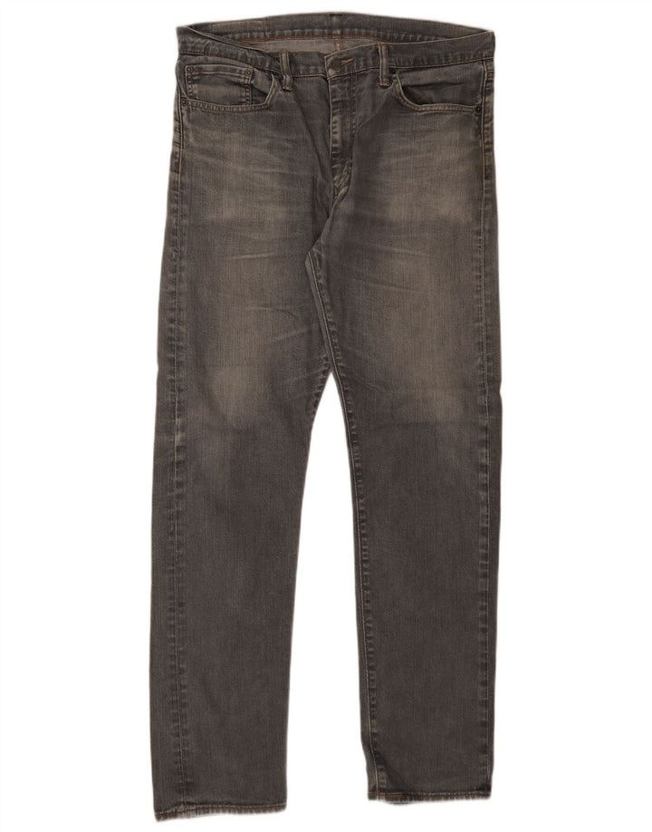 Levi's Mens 508 Tapered Jeans W36 L34 Γκρι βαμβακερό