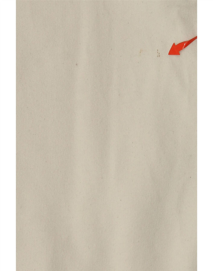 POLO RALPH LAUREN Γυναικείο φούτερ μεγάλου μεγέθους Jumper UK 10 Small White