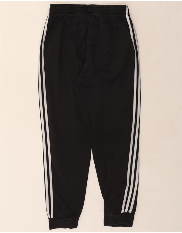 Ανδρική φόρμα Adidas Παντελόνι Joggers Μεσαίο μαύρο βαμβακερό