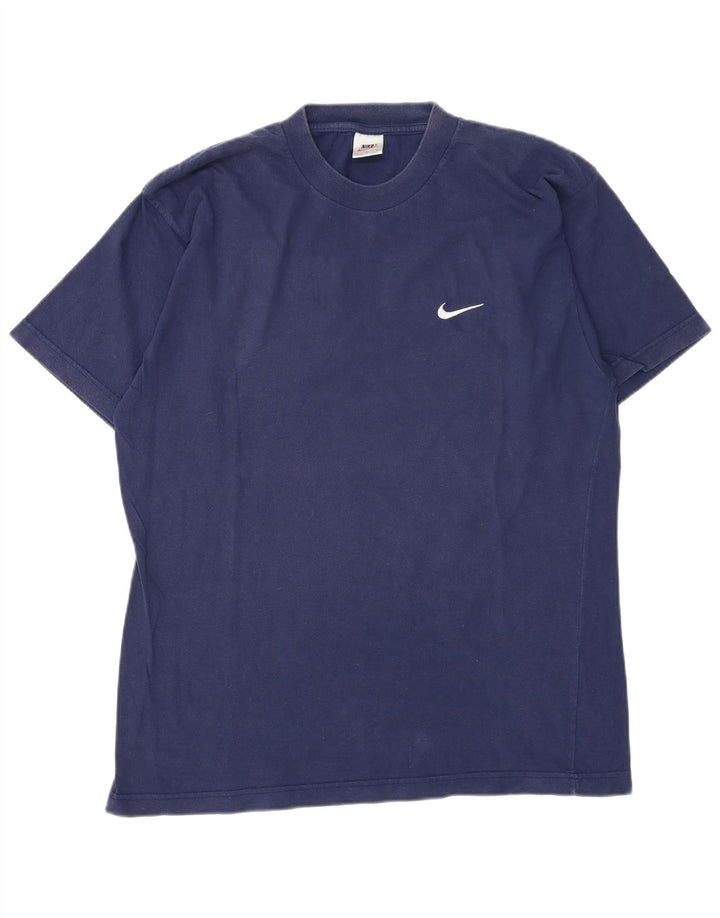 Ανδρικό μπλουζάκι Nike, τοπ μεγάλο, μπλε ναυτικό, βαμβακερό