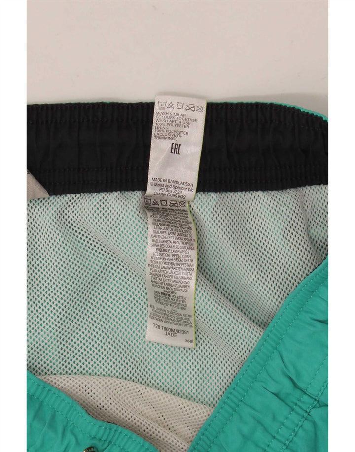 Ανδρικά σορτς κολύμβησης Marks & Spencer XL Πράσινο Πολυεστέρα