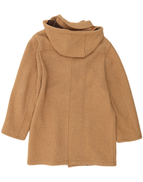 VINTAGE Γυναικείο παλτό με κουκούλα Duffle UK 18 XL Beige