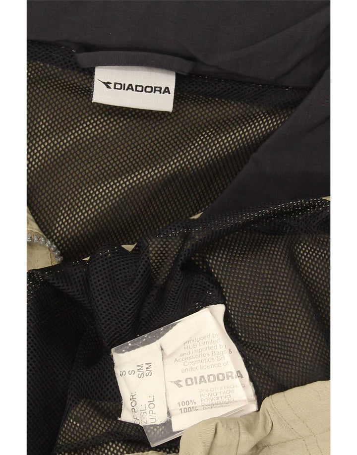 Diadora Ανδρικό μπουφάν βροχής UK 36 Small Khaki Polyamide