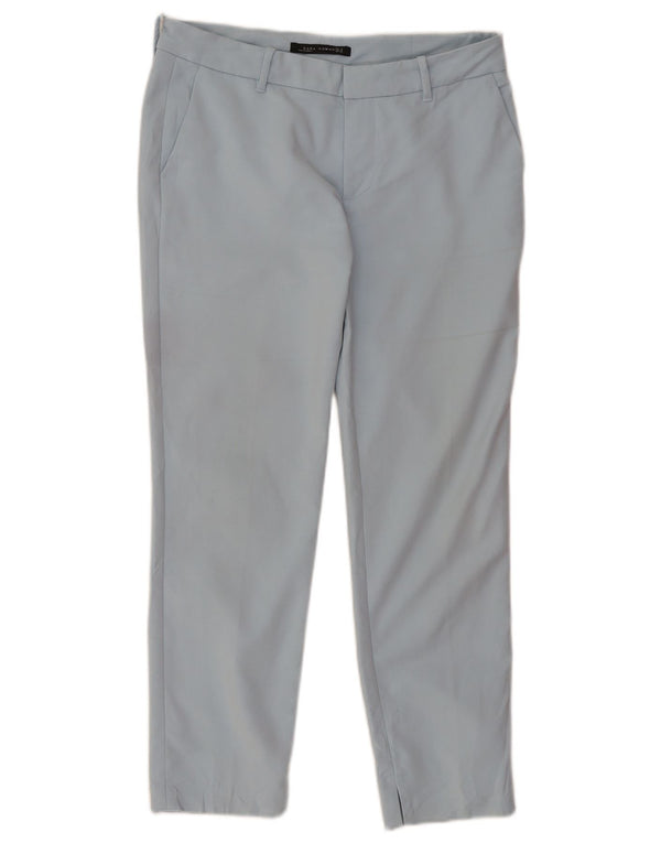 Zara Γυναικείο παντελόνι Chino Crop Medium W30 L26 Blue