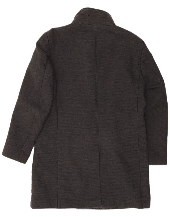 Ανδρικό πανωφόρι Zara UK 42 XL Γκρι Πολυεστέρας