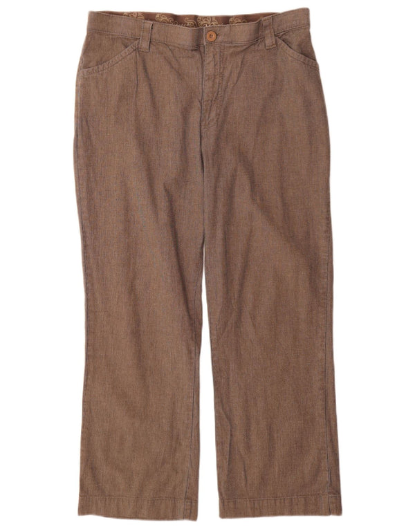 Γυναικείο Lee Petite Comfort Fit Casual Παντελόνι US 16 XL W34 L28 Καφέ