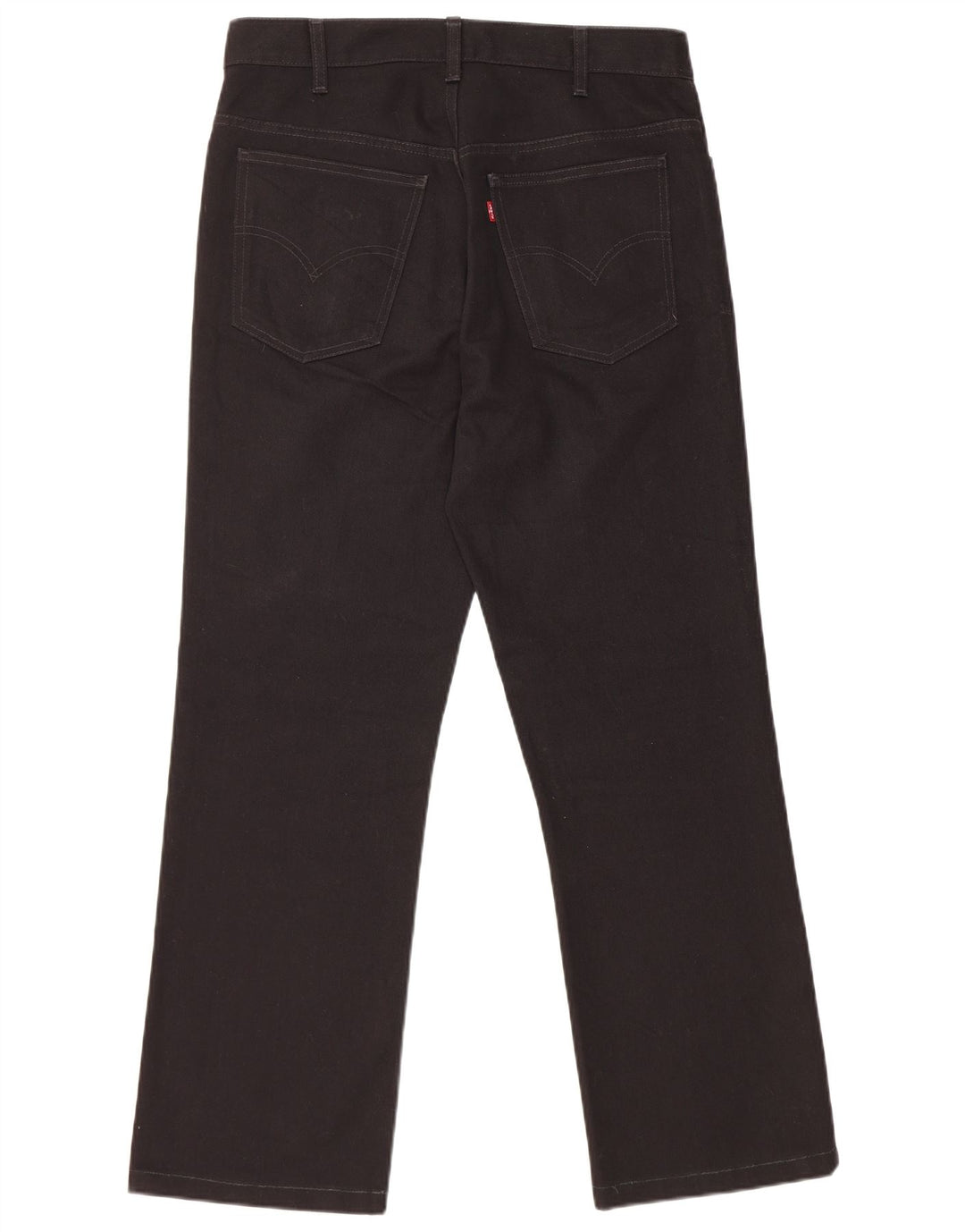 Ανδρικό τζιν Levi's Straight W33 L29 Μαύρο βαμβακερό