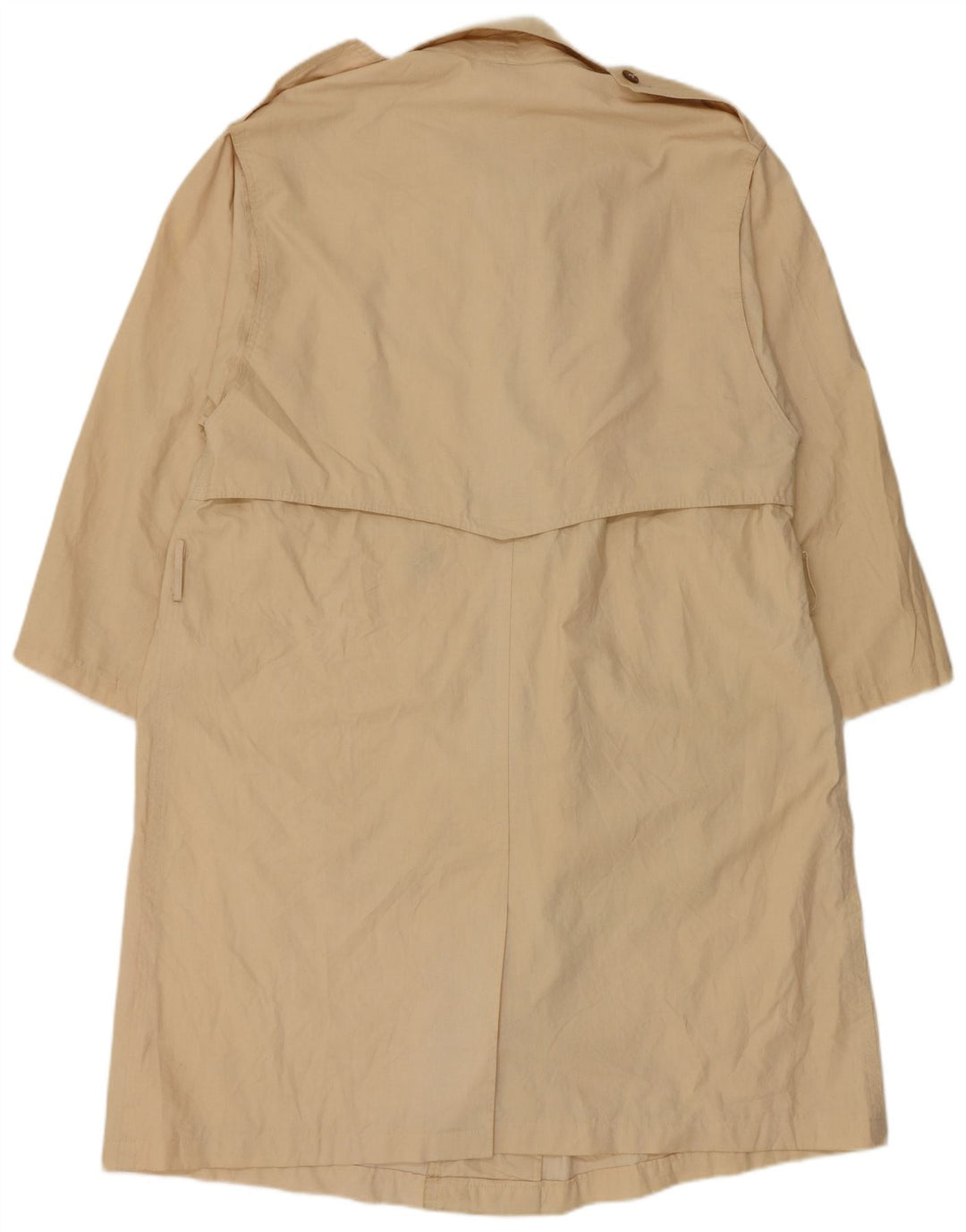 Vintage Ανδρική καμπαρντίνα με διπλό στήθος UK 38 Medium Beige