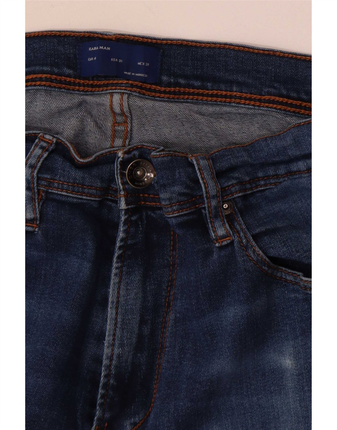 Zara Ανδρικό Slim Jeans EU 40 Medium W31 L32 Blue