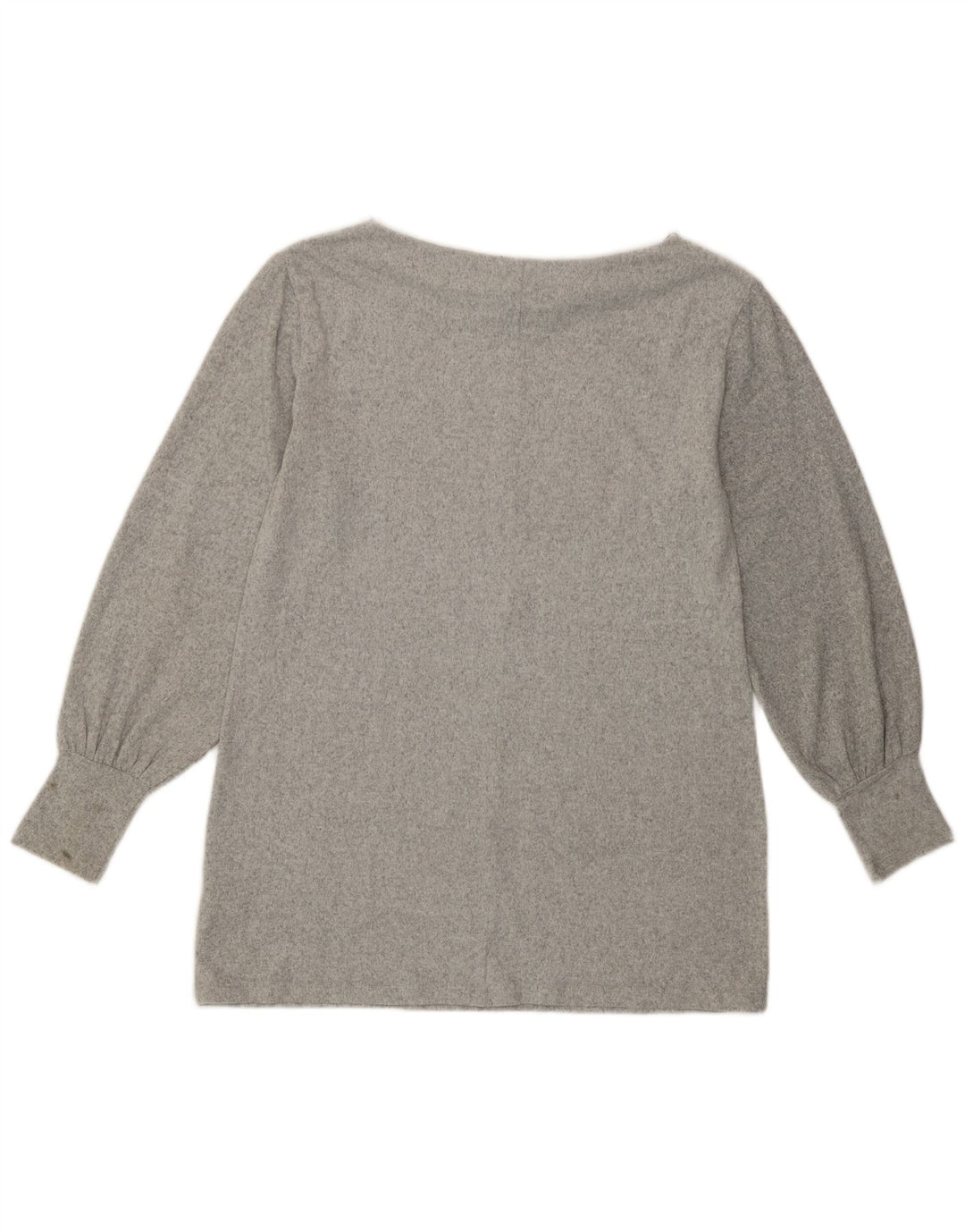 Marks & Spencer Γυναικείο τοπ μακρυμάνικο UK 12 Medium Grey Polyester
