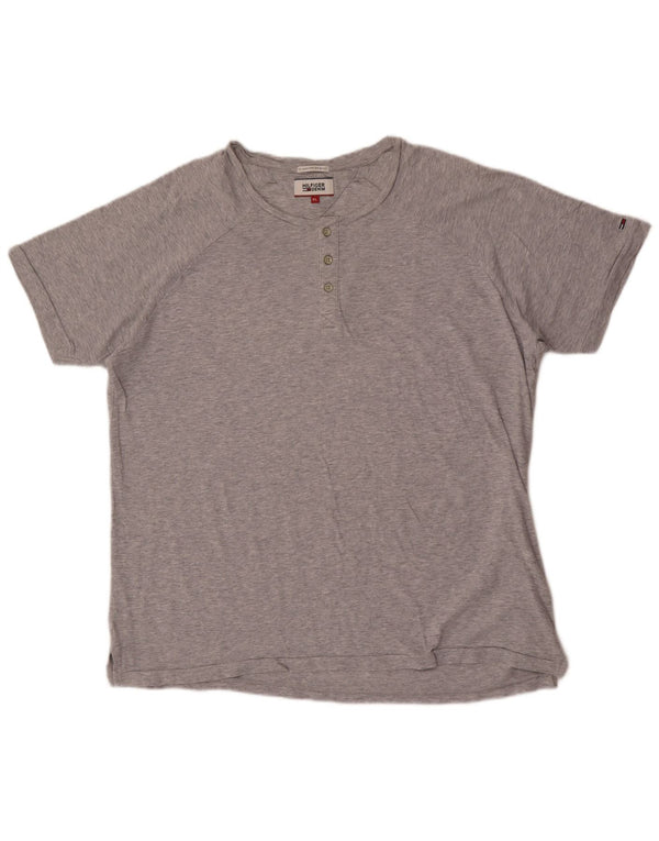 Ανδρικό T-Shirt Tommy Hilfiger Top XL Γκρι βαμβακερό