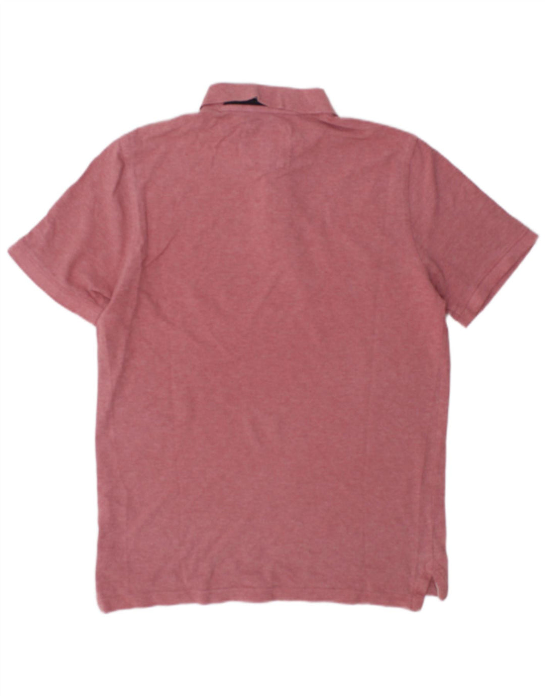 Crew Clothing Ανδρικό πουκάμισο πόλο μεσαίου ροζ βαμβακερό