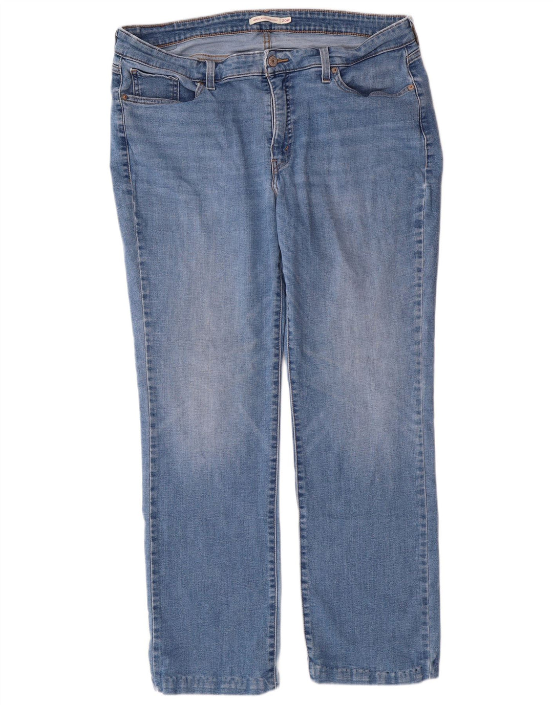 LEVI'S Womens 414 Classic Fit Straight Jeans US 20 3XL W40 L30 Μπλε βαμβακερό