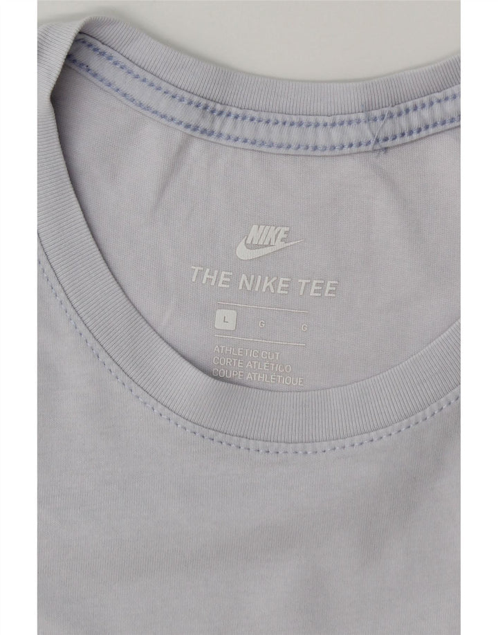 Μπλουζάκι NIKE Ανδρικό Αθλητικό Μπλουζάκι Μεγάλο Μπλε